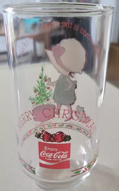 Holly Hobbie & Coca Cola Collector's Limited Edition Tumbler Christmas Vintage 2