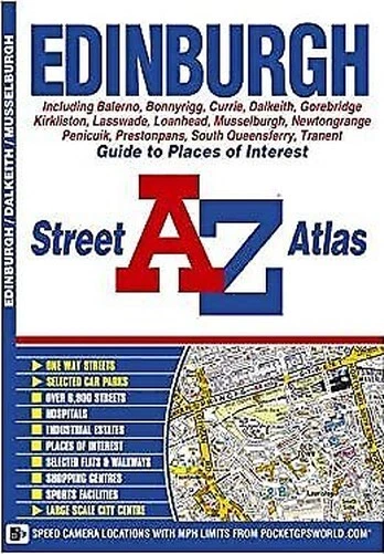 Edinbourg Street Atlas Livre de Poche David Bergen
