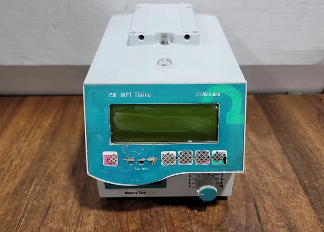 Untested Metrohm 798 MPT Titrino All Purpose Titrator 100 240V AC READ