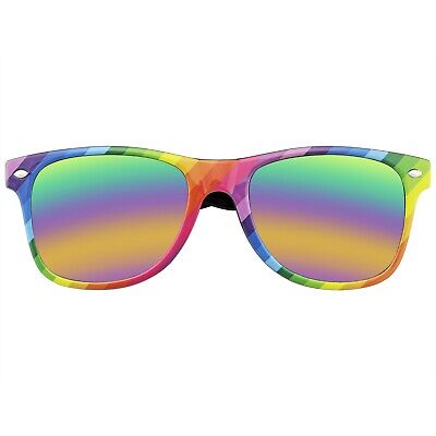 YXHZVON 8 Paia di Occhiali a Cuore Occhiali da Festa Senza Montatura Occhiali da Sole da Spiaggia Trasparenti Color Caramella per Feste di Compleanno Adulti Ragazzi e Ragazze 