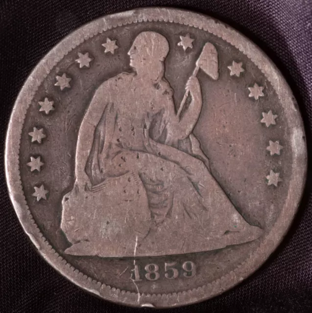 1859-O Seated Liberty Dollar