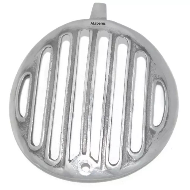 Round Case Horn Grill Alloy Polished Lambretta LI Series 2 Early