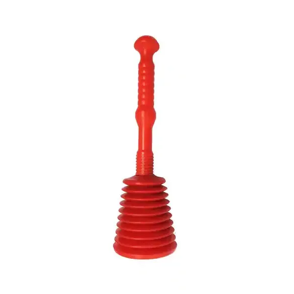 5 in. Red Bellows Plunger - Free Shipping