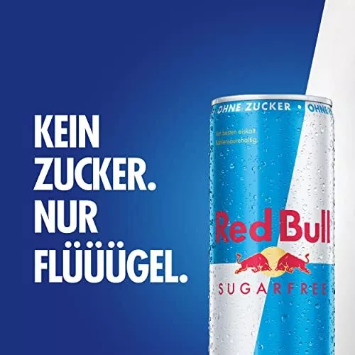Energy Drink Red Bull bevanda senza zucchero 23x 355 ml incl. 5,75 pfand NUOVO MHD 1/24