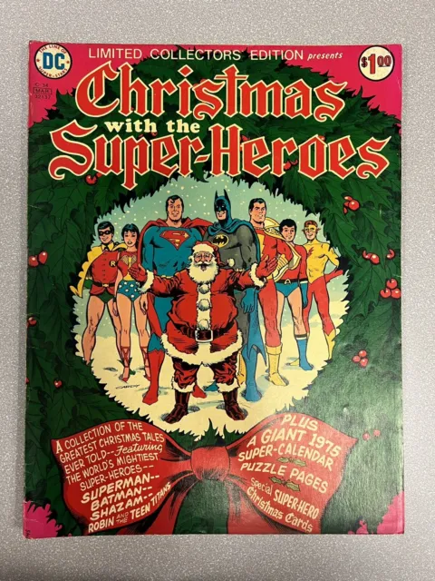 DC Limited Collectors Edition Christmas With the Super-Heroes Vol. 4 No. 1 C-34