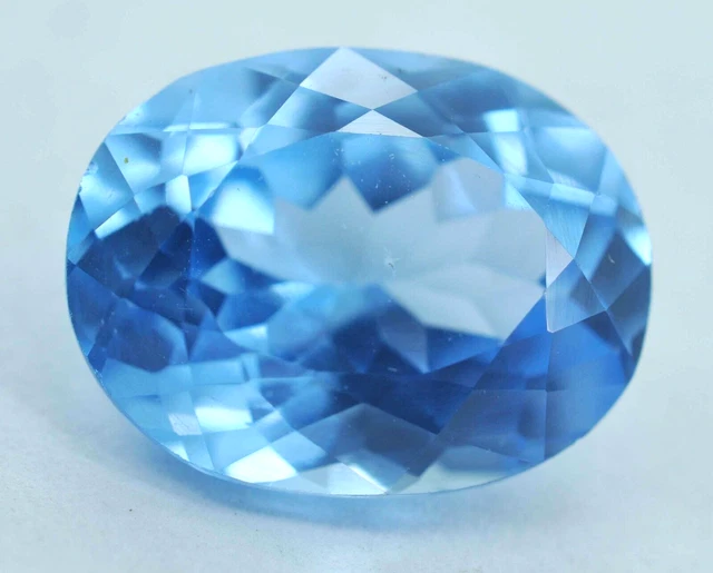 11 Ct Natural Santa Maria Blue Aquamarine Oval  Cut Loose Gemstone EGL Certified