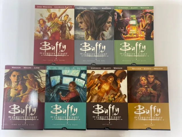 Buffy the Vampire Slayer 1 2 3 4 5 7  TPB Graphic Novel Lot Dark Horse.