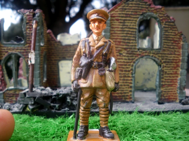 Figurine Soldat Britannique Grenadier Guards 1914 - Del Prado étain Peint - Occasion