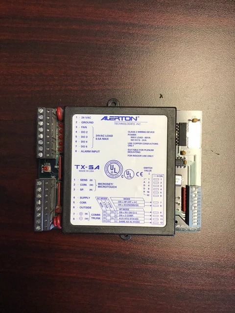 thumbnail image 2 of Alerton TX-SA Control Circuit Board – Used, Fully Functional, Building Automation 2 of 4