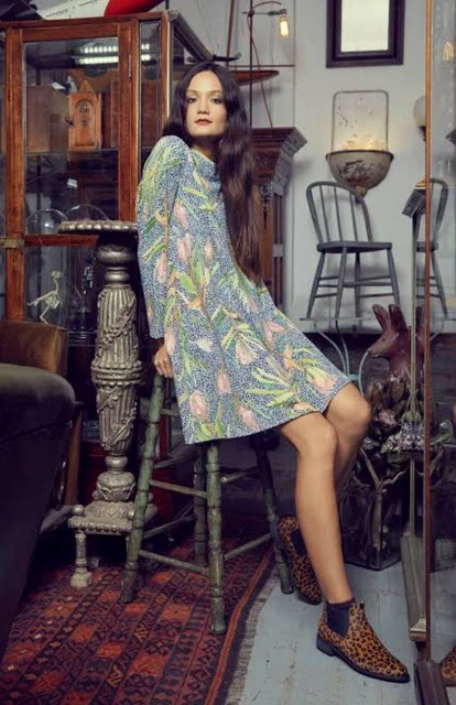 GORMAN X DANA Kinter Come and Go Swing Dress in RARE Size 14 145.00 PicClick AU