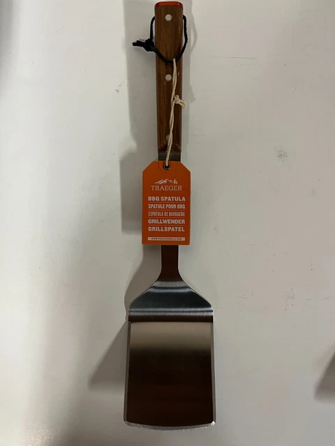 New Traeger Pellet Grills Stainless Steel BBQ Grilling Spatula BAC531