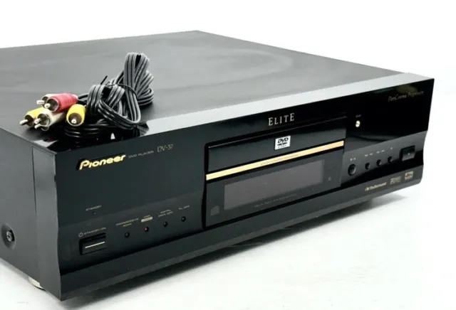 Pioneer Elite DV-37 PureCinema Progressive DVD Player For Parts Only