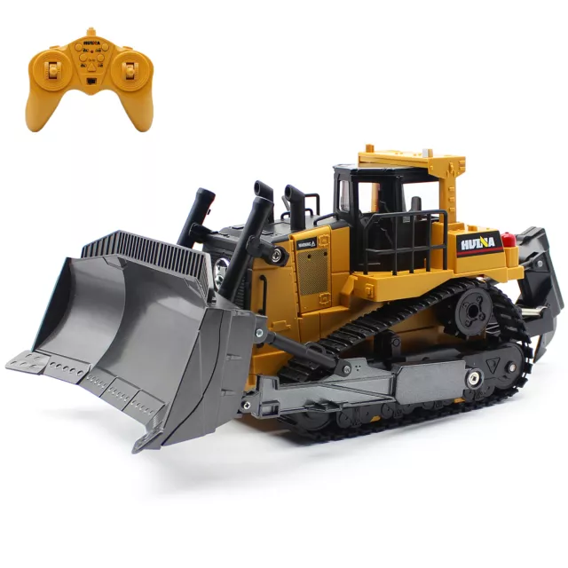 1/16 RC Bulldozer Remote Control Electric Digger Cars Loader Tractor Excavator