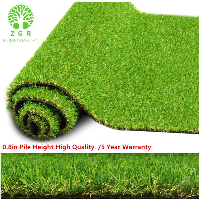20FTX8FT ARTIFICIAL GRASS Turf Area Rug Indoor Outdoor Carpet Balcony