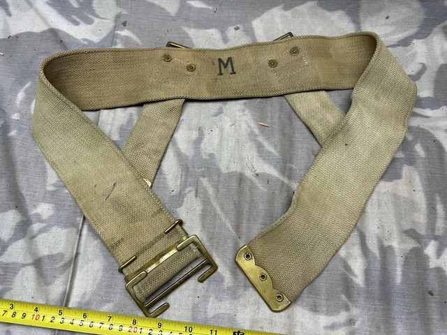 ORIGINAL WW1 BRITISH Army 08 Pattern Webbing Belt 40