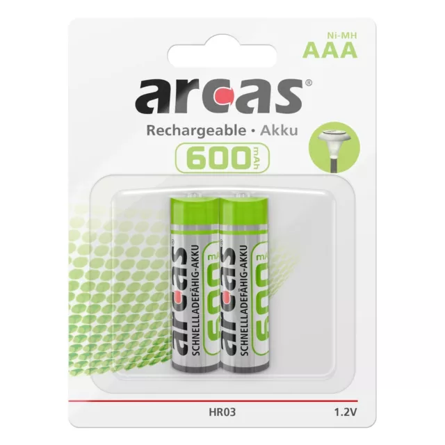 Piles Rechargeables AAA/AA HR03 1600 mAh Ni-MH 1,2V SINGWAY