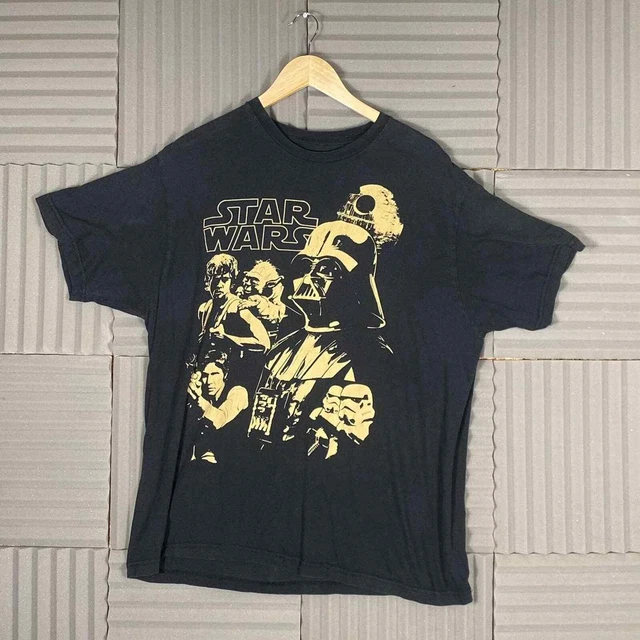 Star Wars Darth Vader Empire Strikes Back Movie Vintage Style Mens XL T-Shirt