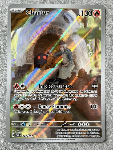 Chartor CARTE POKÉMON - Chartor 172/167 - EV06 Mascarade Crépusculair EUR 1,00 ...
