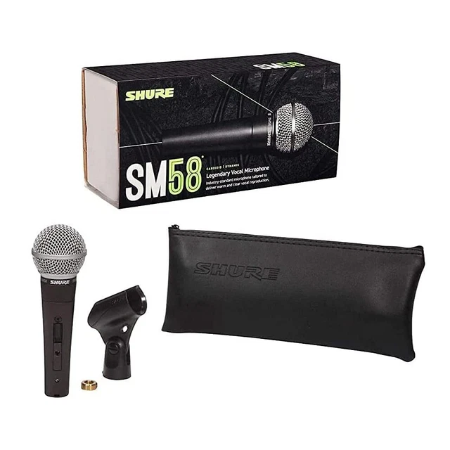 SHURE SM58S VOCAL Dynamic Microphone with on/off Switch AU Stock $99.99 ...
