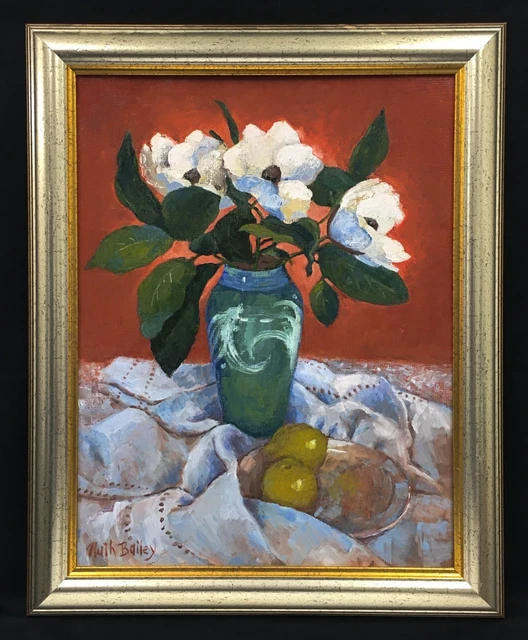 CONTEMPORARY BRITISH SCHOOL Oil On Board Still Life Painting. Signed. £ ...