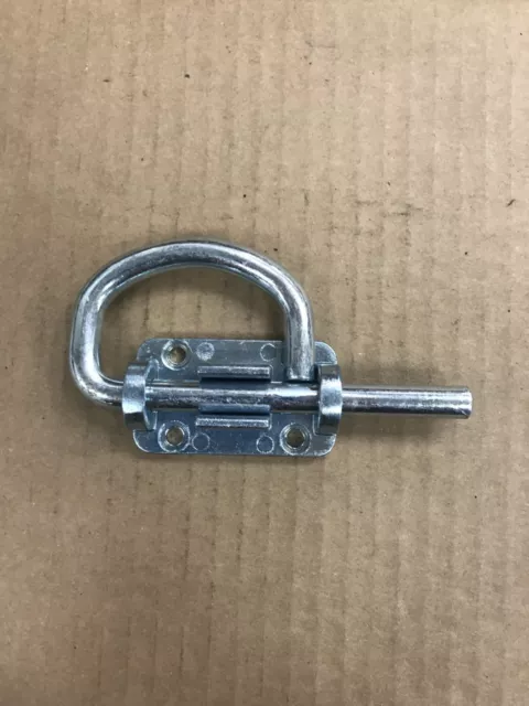 STEEL SLIDE BOLT Gate Shed Fence Door Latch Hardware Sliding LOCK Bolt on NEW