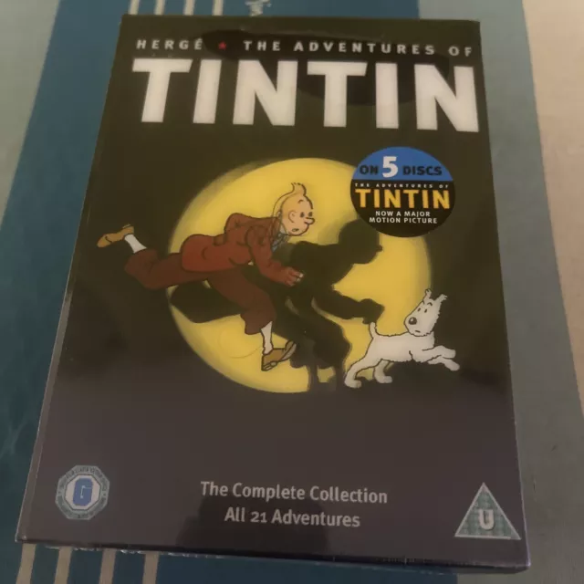 The Adventures Of Tintin- Complete Collection -Dvd- Region 2-New/Sealed