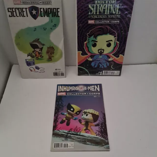 Marvel Collectors Corps Comic Bundle Including Xmen  Doctor Strange