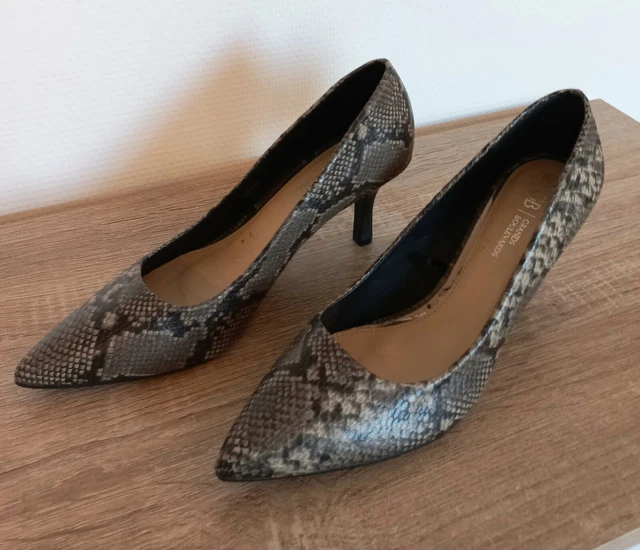 Escarpins Fantaisie Art Amsterdam 313 - Cuir Marron, Talon Haut >7cm, Pointure 41, Neufs Sans Boîte