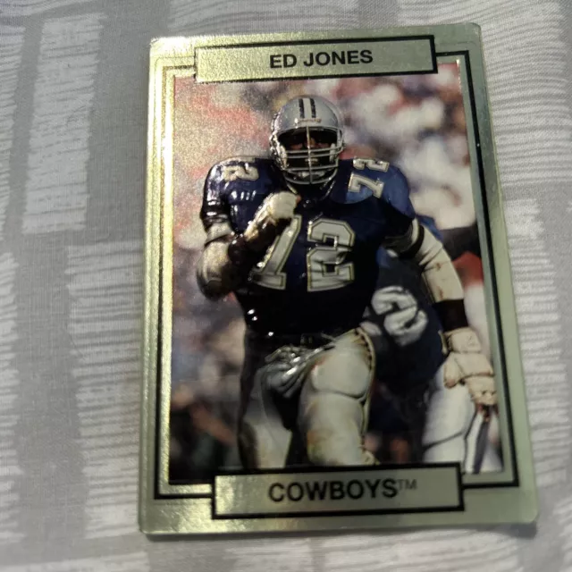 1990 Action Packed Ed Too Tall Jones Dallas Cowboys #55 Hi Pro