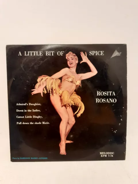 Rosita Rosano - A Little Bit of Spice 7" Vinyl Record