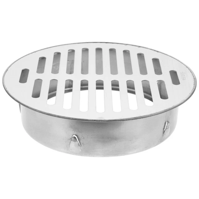 Tamiz de piso de acero inoxidable cubierta de filtro de drenaje de suelo desmontable para techo exterior