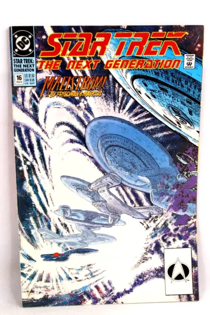 Star Trek The Next Generation #16 Maelstrom 1991 Comic DC Comics F-