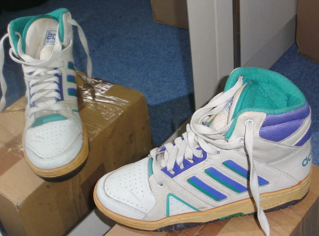 nuova scarpa singola sinistra scarpa da sala Adidas Association Mid Collector taglia 36 2/3