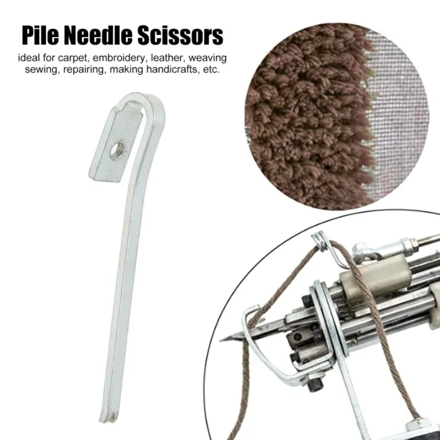 (2.56in))Pile Needle Durable Rustproof Easy Mounting Pile Scissors For Repair