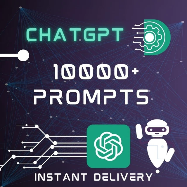 CHATGPT ET CHATGPT plus 10000+ invites copiercoller écriture d'IA EUR