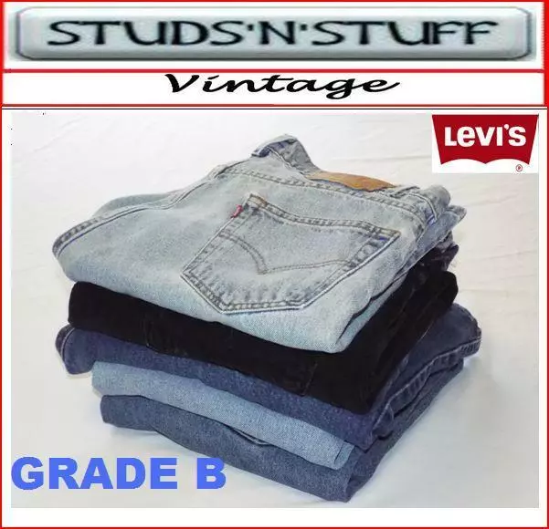 VINTAGE LEVIS DENIM ( A Grade ) Jeans 508, 511, 512, 514, 517, 559