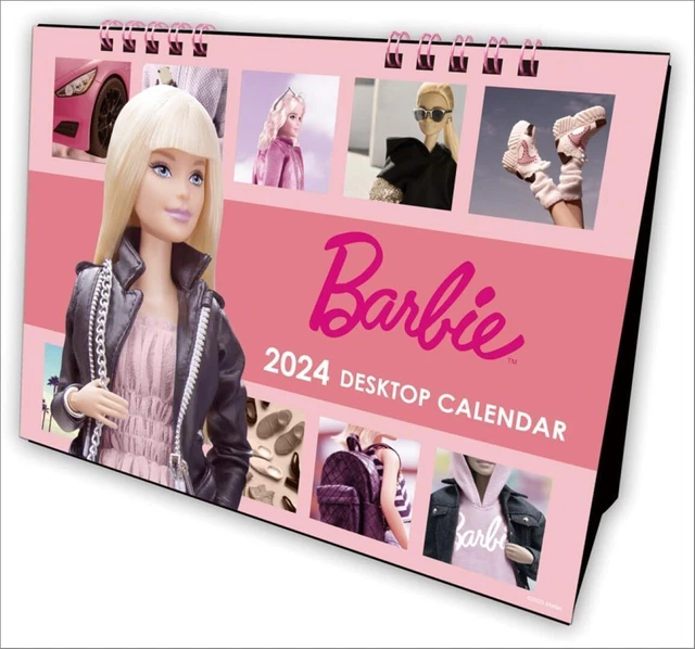 BARBIE 2024 DESKTOP Calendar CL240369 Japan £48.85 PicClick UK
