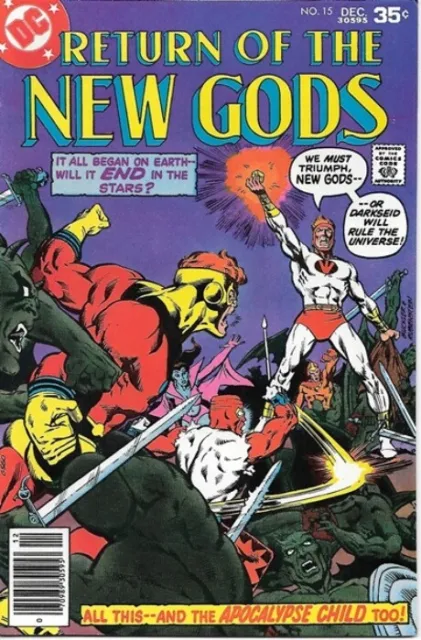 The New Gods Comic Book #15 DC Comics 1977 VERY FINE/NEAR MINT