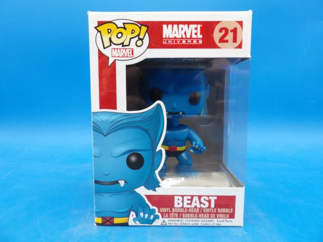 Funko Pop Marvel Universe - Beast #21 - X-Men VAULTED !