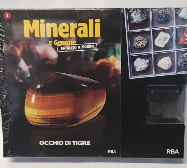 RBA - 5 Minerali E Gemme Da Tutto Il Mondo vedi foto - National Geographic  EUR 55,00 - PicClick IT