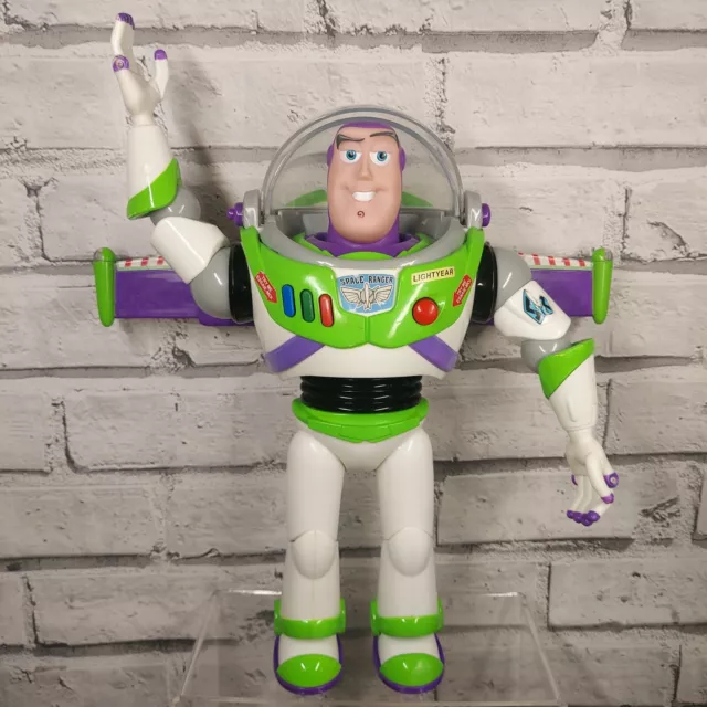 Toy Story Buzz Lightyear Karate Chop Action Figure Talking Light Up Disney Store