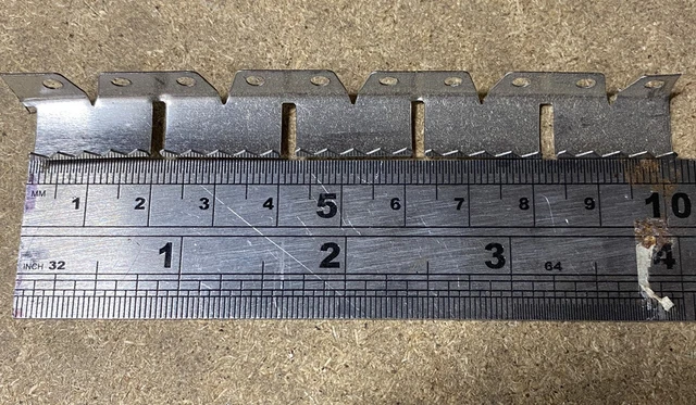 Metal Tack Strip For Upholstery | 30" Long - Fabric Warehouse