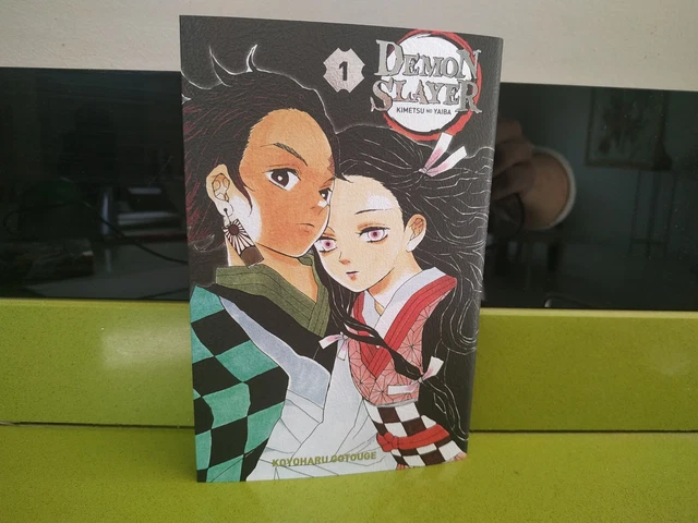 DEMON SLAYER TOME 1 Edition Collector 2022 Manga Shonen Panini Tanjiro