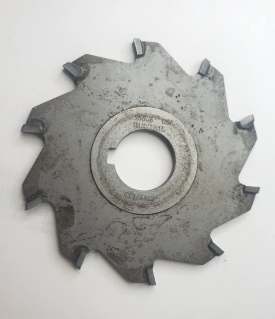 Hannibal Carbide Tool Inc. Saw Blade 4 X 3/16 X 1 55846 Usa 10 Teeth