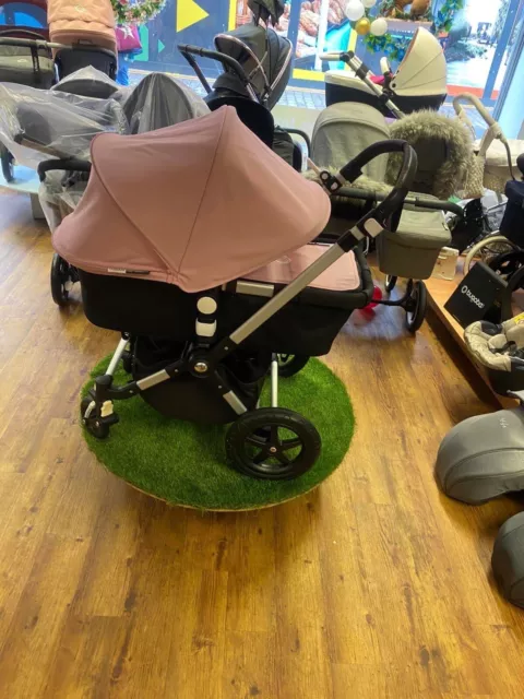 Bugaboo Cameleon 3 - Black & Soft Pink- Professionally Restored