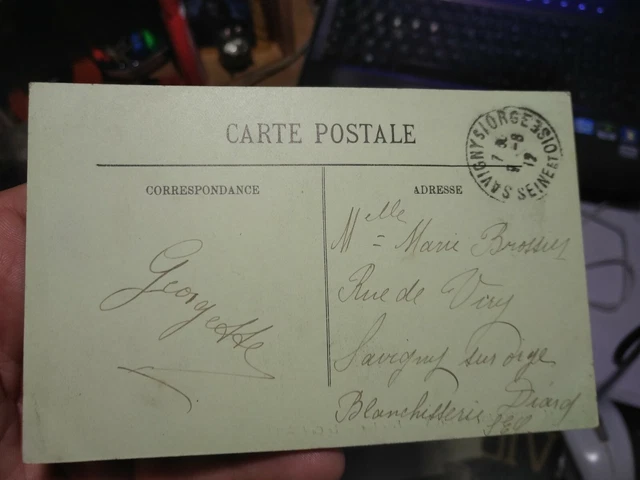 Postcard of Pougues les eaux, beautiful view, coffee. 2