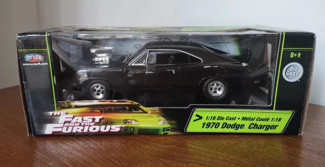 1:18 1970 Dodge Charger, by Ertl (The Fast And The Furious Dominic Toretto)