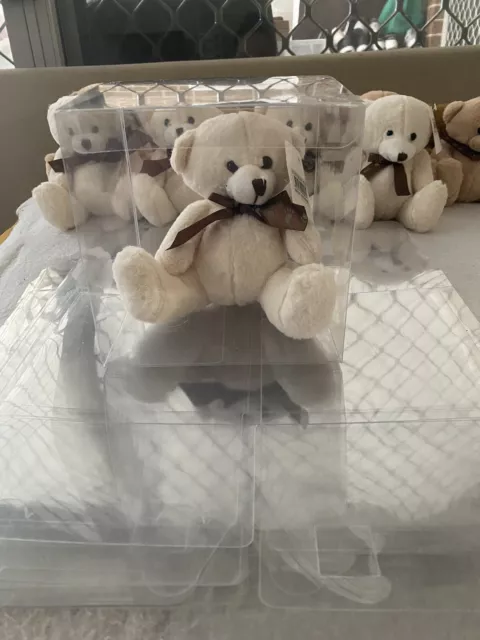 Plush Toy DIY Teddy Bear With Gift Acetate Gift  Box Weddings Birthdays Crafts 3