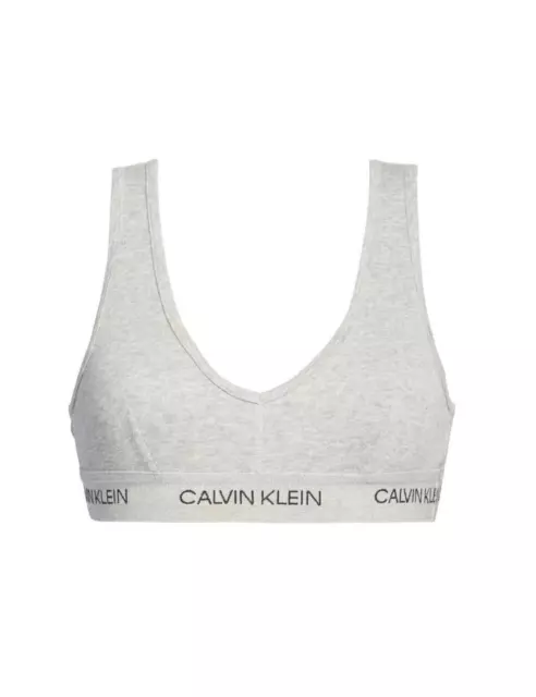 CALVIN KLEIN WOMENS Bras Bralettes TWIN Packs Sport Cotton Black Grey S M L  XL £9.99 - PicClick UK
