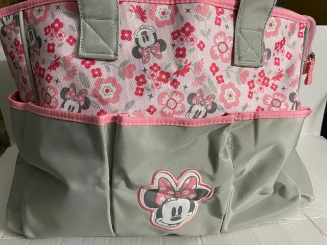 Cudlie! Disney Diaper Tote Bag for Moms Travel, for Baby Girl- "New Without Tag"